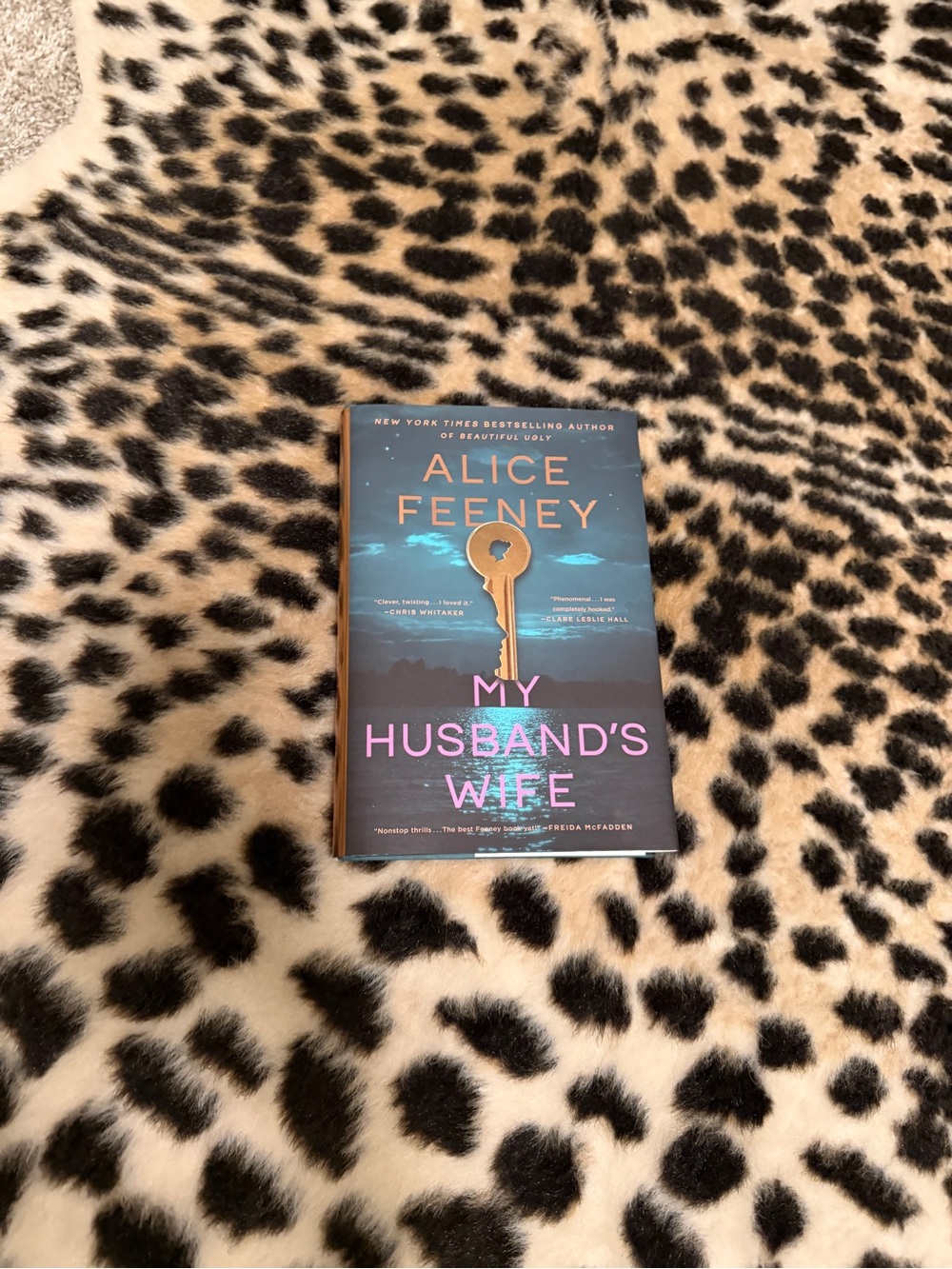 "My Husband's Wife" Hardcover Book by Alice Feeny